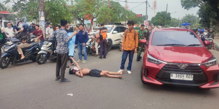 Aksi Kedua Mahasiswa Unpam Desak Walikota Pecat Kadishub Tangsel