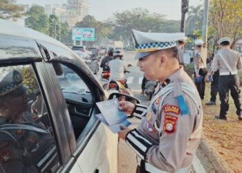 Seminggu Operasi Patuh Jaya 2024, Polres Tangsel Tegur 731 Pelanggar Lalu Lintas