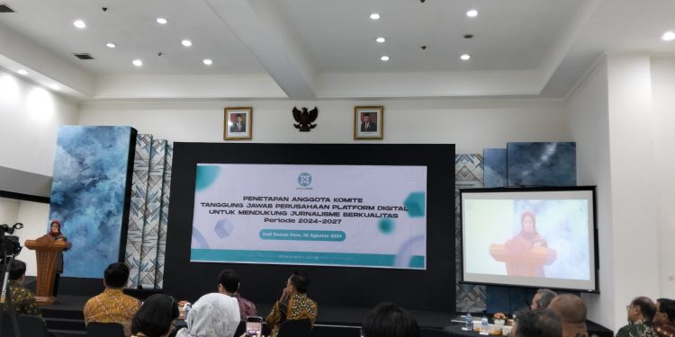 Dewan Pers Kukuhkan 11 Anggota Komite Tanggung Jawab Perusahaan Platform Digital
