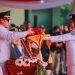 Penurunan Bendera HUT ke-80 RI di Tangsel Berlangsung Khidmat