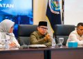 Wakil Walikota Pilar saat membuka acara publikasi stunting Kota Tangsel di Aula Blandongan, Puspemkot Tangsel, Jumat (1292025).