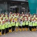 61 Aparatur DSDABMBK tingkat kelurahan dan kecamatan saat mengikuti pelatihan peningkatan kompetensi K3.