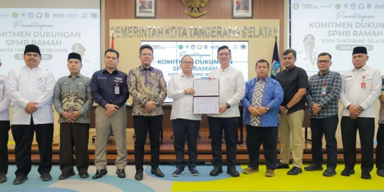 Pemkot Tangsel Tandatangani Pakta Integritas SPMB 2026/2027