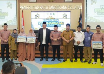 Pemkot Tangsel Beri Penghargaan kepada Kafilah Berprestasi di MTQ Banten 2026