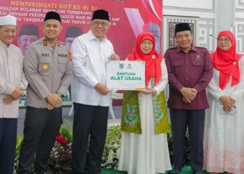 Tasyakuran HUT ke-81 RI, Walikota Benyamin Ajak Masyarakat Tangsel Perkuat Kebersamaan