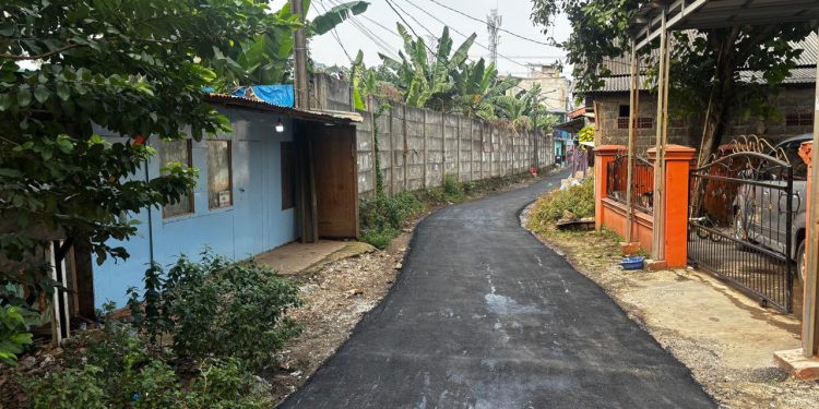 Disperkimta Tangsel Libatkan Warga Awasi Pembangunan Infrastruktur Jalan Lingkungan
