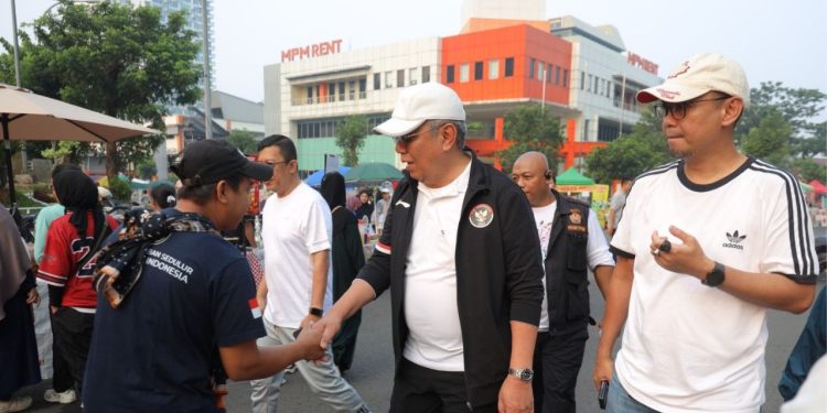 Wali Kota Tangsel Benyamin Davnie Semarakkan CFD BSD